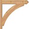 Ekena Millwork Thorton Smooth Arts and Crafts Outlooker, Western Red Cedar, 5 1/2"W x 26"D x 26"H OUT06X26X26THR03SWR - alternate 3